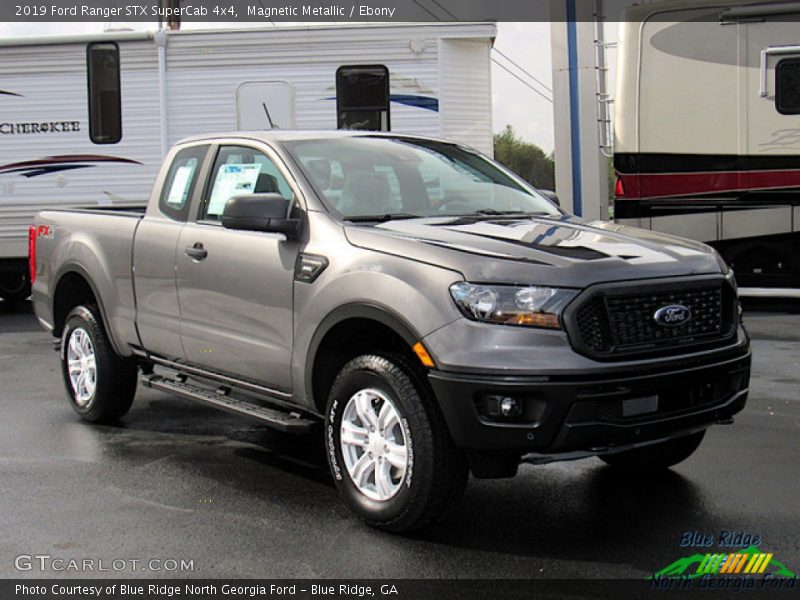 Magnetic Metallic / Ebony 2019 Ford Ranger STX SuperCab 4x4