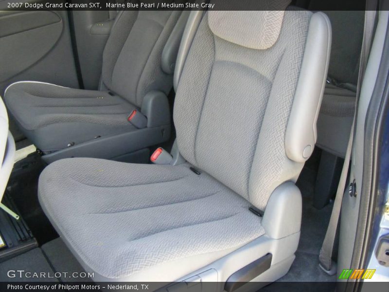 Marine Blue Pearl / Medium Slate Gray 2007 Dodge Grand Caravan SXT