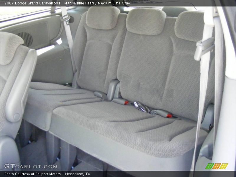 Marine Blue Pearl / Medium Slate Gray 2007 Dodge Grand Caravan SXT