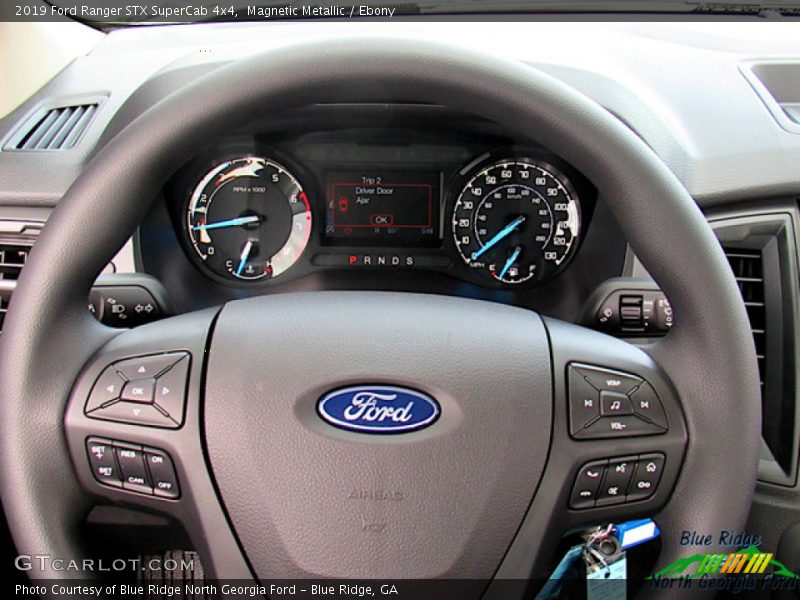 Magnetic Metallic / Ebony 2019 Ford Ranger STX SuperCab 4x4