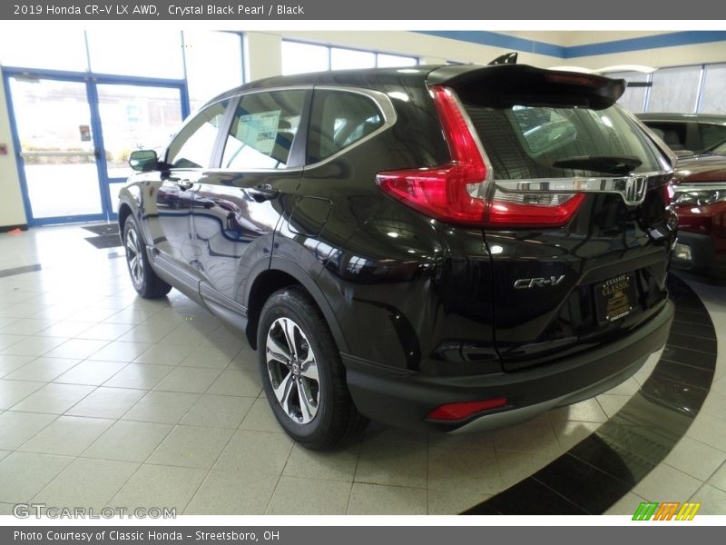 Crystal Black Pearl / Black 2019 Honda CR-V LX AWD