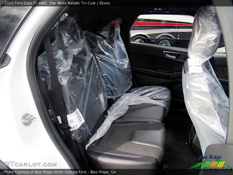 Star White Metallic Tri-Coat / Ebony 2020 Ford Edge ST AWD
