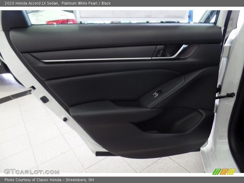 Platinum White Pearl / Black 2020 Honda Accord LX Sedan