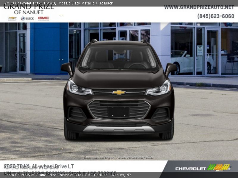 Mosaic Black Metallic / Jet Black 2020 Chevrolet Trax LT AWD