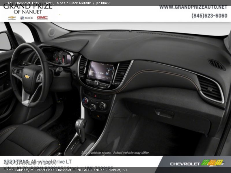 Mosaic Black Metallic / Jet Black 2020 Chevrolet Trax LT AWD