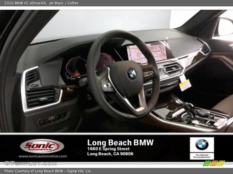 Jet Black / Coffee 2020 BMW X5 sDrive40i