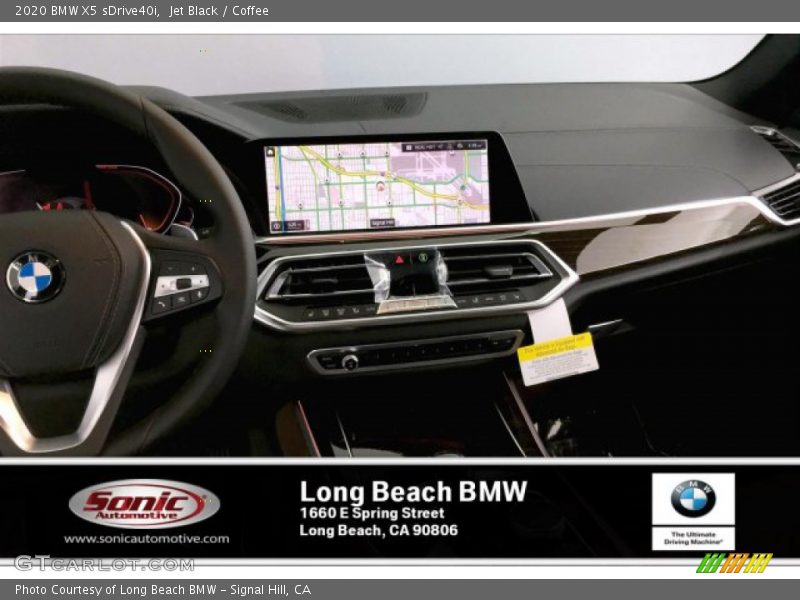 Jet Black / Coffee 2020 BMW X5 sDrive40i