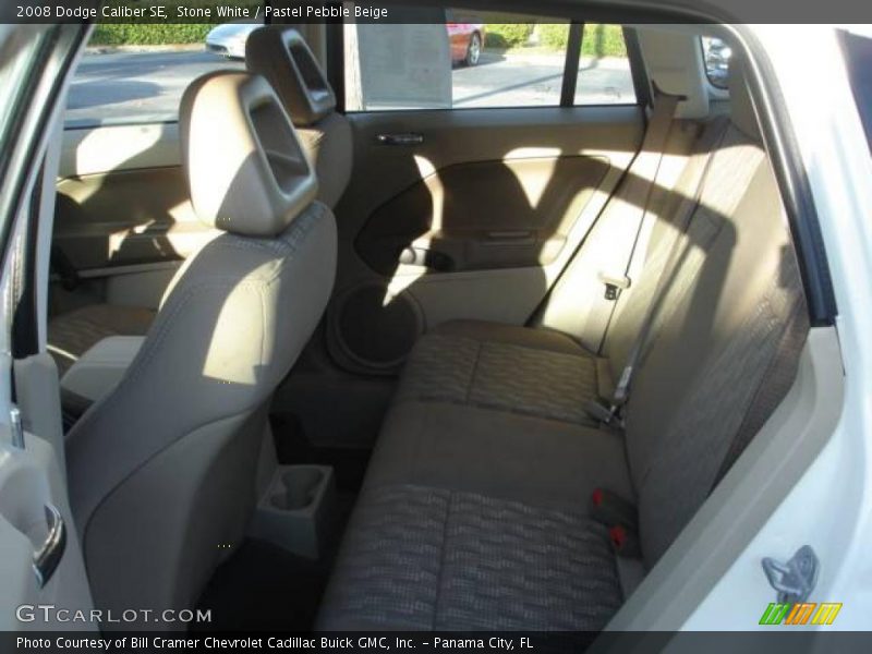 Stone White / Pastel Pebble Beige 2008 Dodge Caliber SE