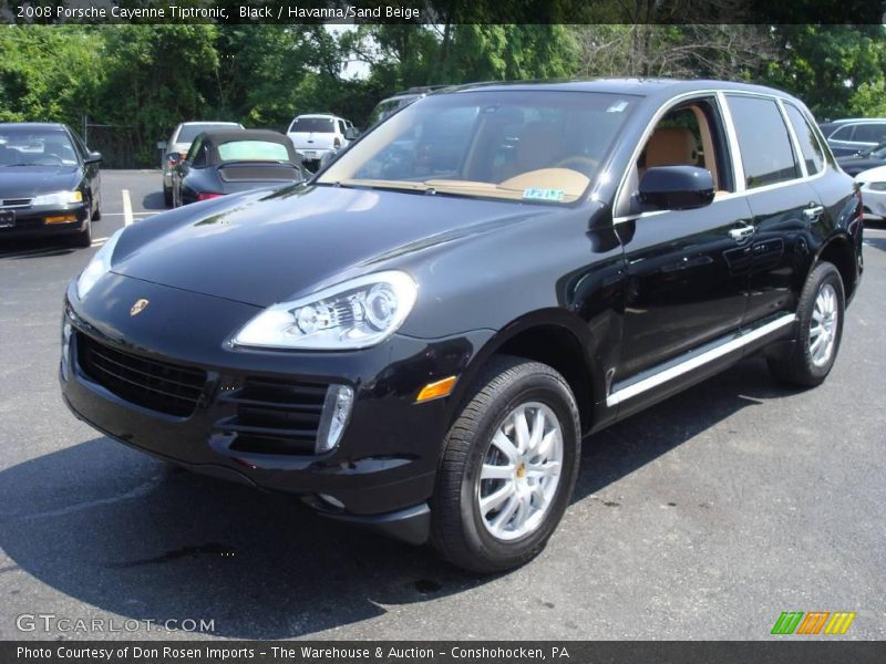 Black / Havanna/Sand Beige 2008 Porsche Cayenne Tiptronic