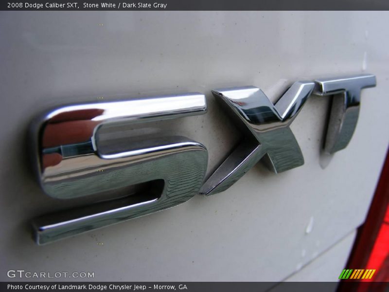 Stone White / Dark Slate Gray 2008 Dodge Caliber SXT