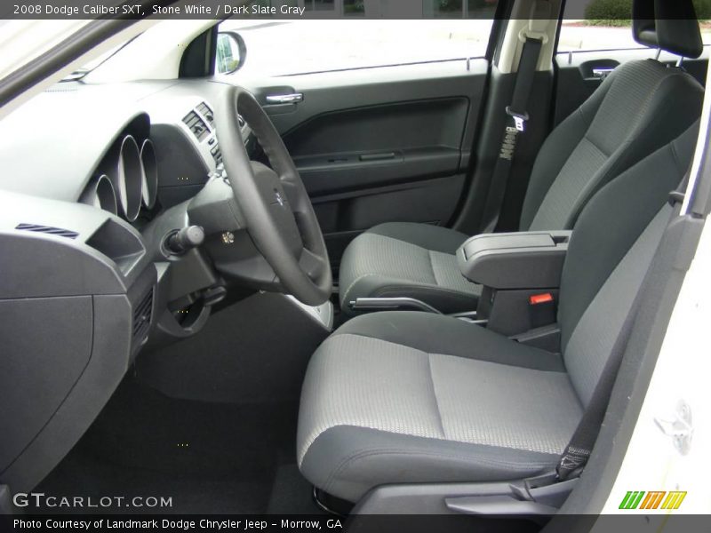 Stone White / Dark Slate Gray 2008 Dodge Caliber SXT