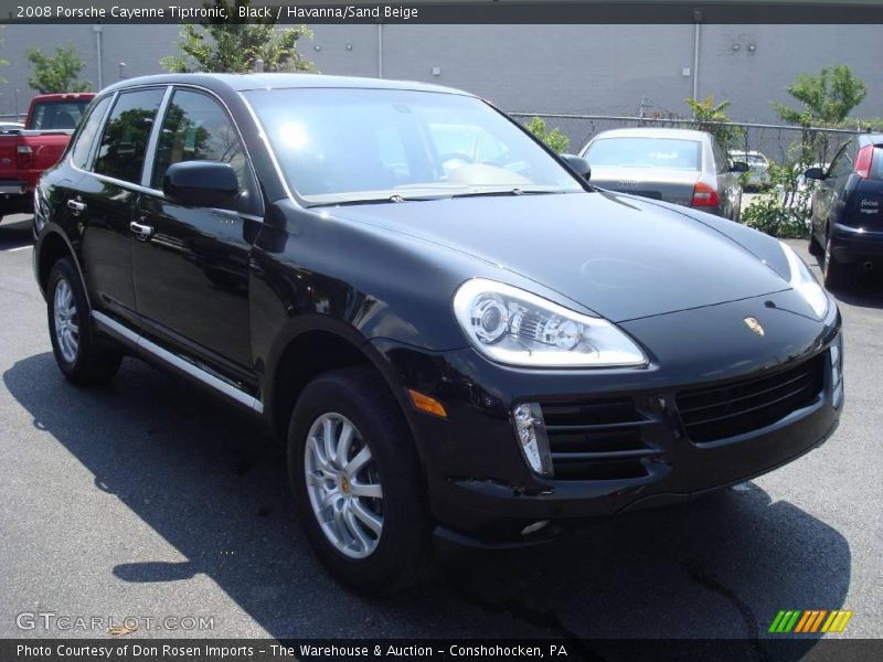 Black / Havanna/Sand Beige 2008 Porsche Cayenne Tiptronic
