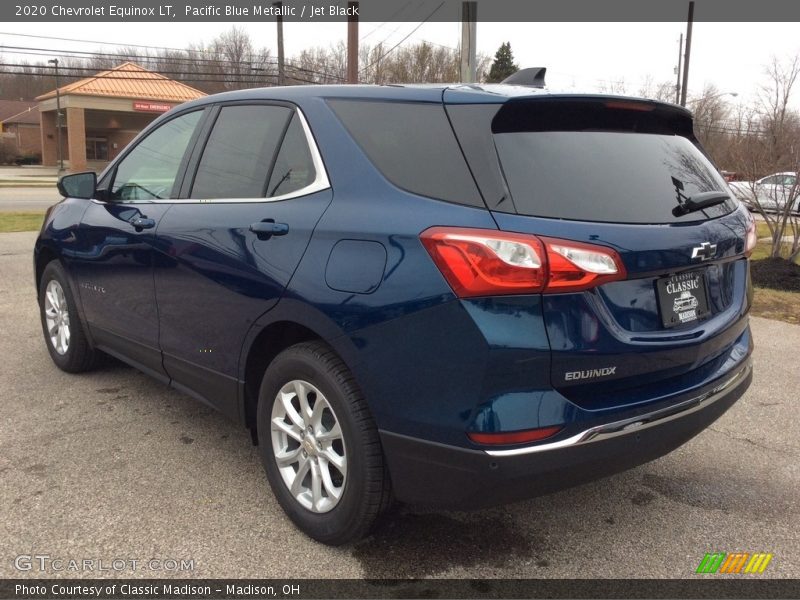 Pacific Blue Metallic / Jet Black 2020 Chevrolet Equinox LT