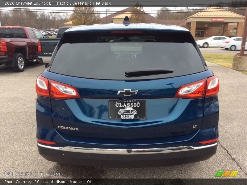 Pacific Blue Metallic / Jet Black 2020 Chevrolet Equinox LT