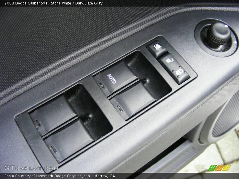 Stone White / Dark Slate Gray 2008 Dodge Caliber SXT