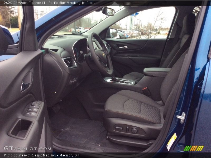 Pacific Blue Metallic / Jet Black 2020 Chevrolet Equinox LT