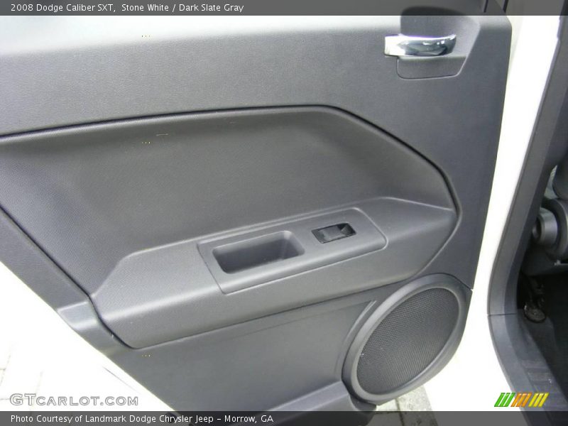 Stone White / Dark Slate Gray 2008 Dodge Caliber SXT