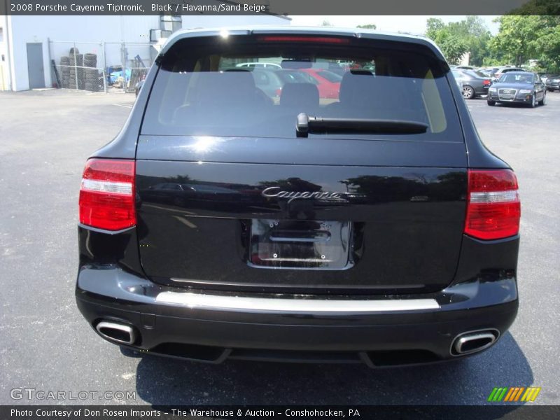Black / Havanna/Sand Beige 2008 Porsche Cayenne Tiptronic
