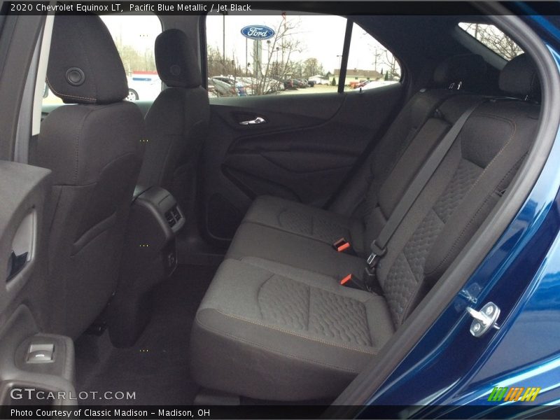 Pacific Blue Metallic / Jet Black 2020 Chevrolet Equinox LT