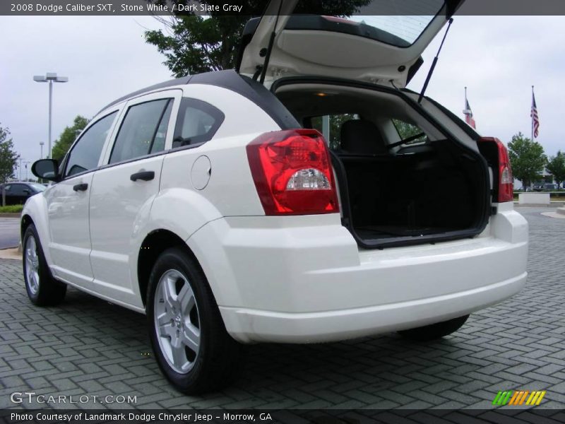 Stone White / Dark Slate Gray 2008 Dodge Caliber SXT