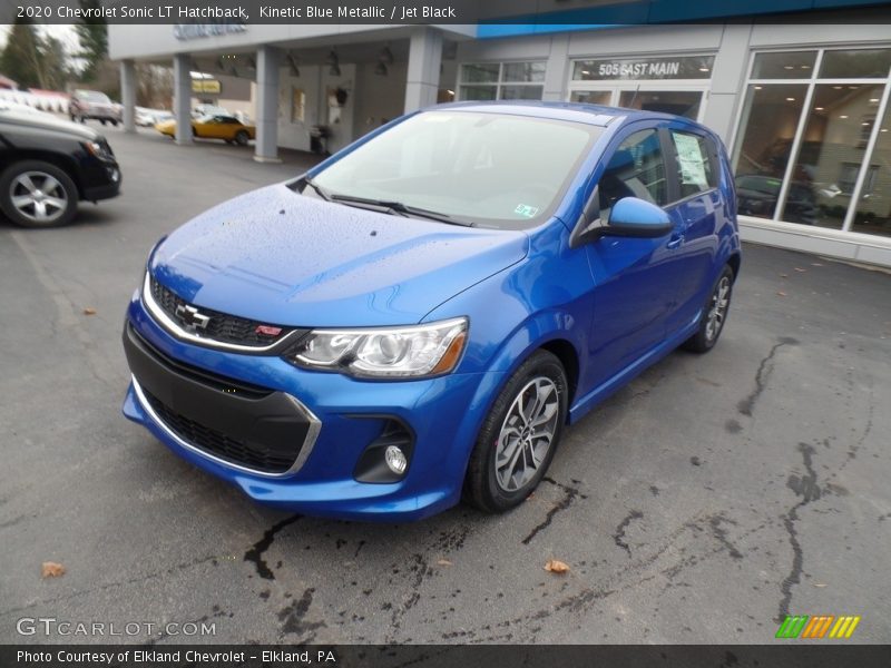 Kinetic Blue Metallic / Jet Black 2020 Chevrolet Sonic LT Hatchback
