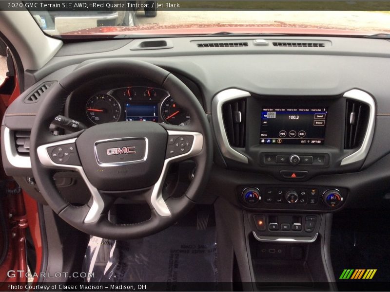 Red Quartz Tintcoat / Jet Black 2020 GMC Terrain SLE AWD