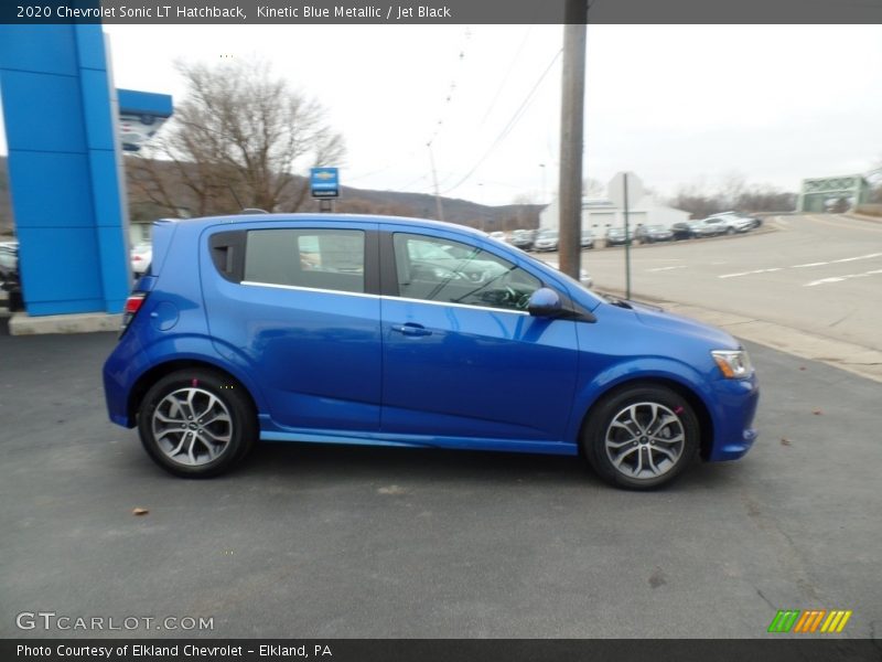 Kinetic Blue Metallic / Jet Black 2020 Chevrolet Sonic LT Hatchback