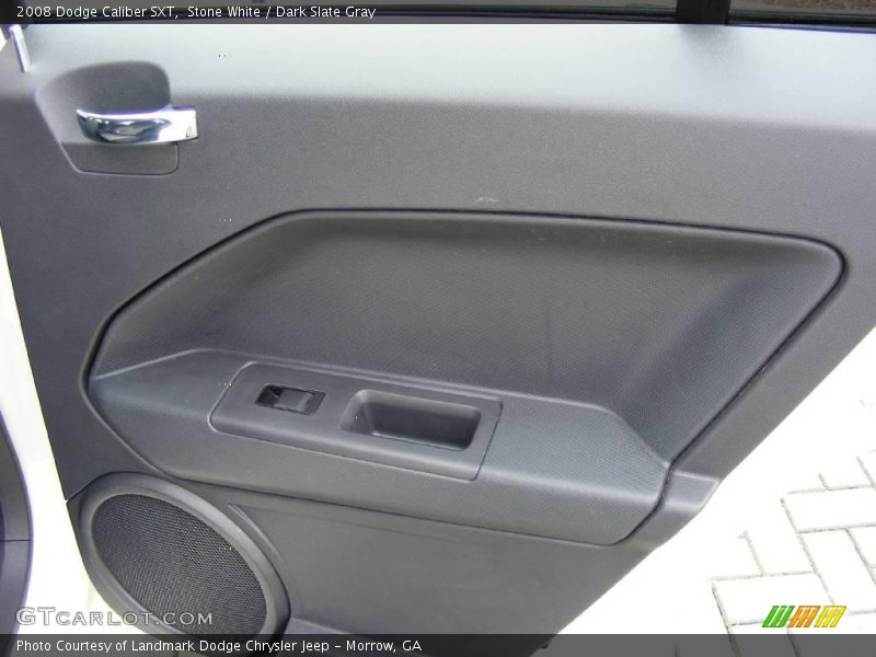 Stone White / Dark Slate Gray 2008 Dodge Caliber SXT