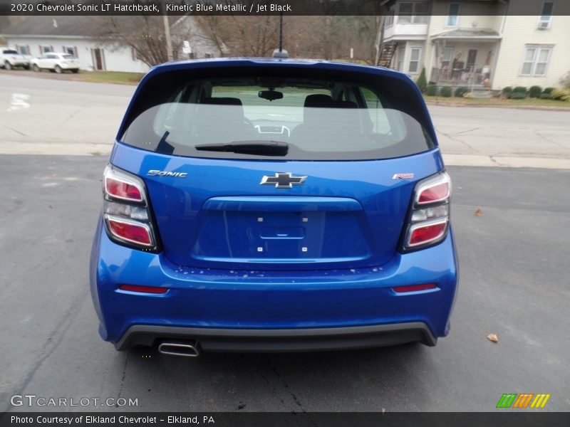 Kinetic Blue Metallic / Jet Black 2020 Chevrolet Sonic LT Hatchback