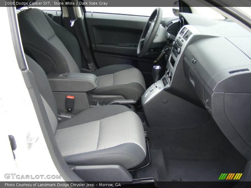Stone White / Dark Slate Gray 2008 Dodge Caliber SXT