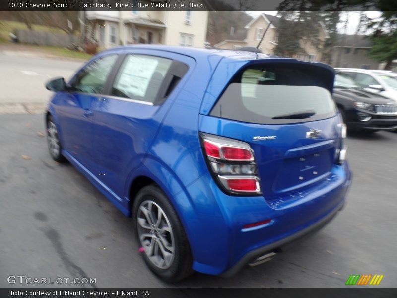 Kinetic Blue Metallic / Jet Black 2020 Chevrolet Sonic LT Hatchback