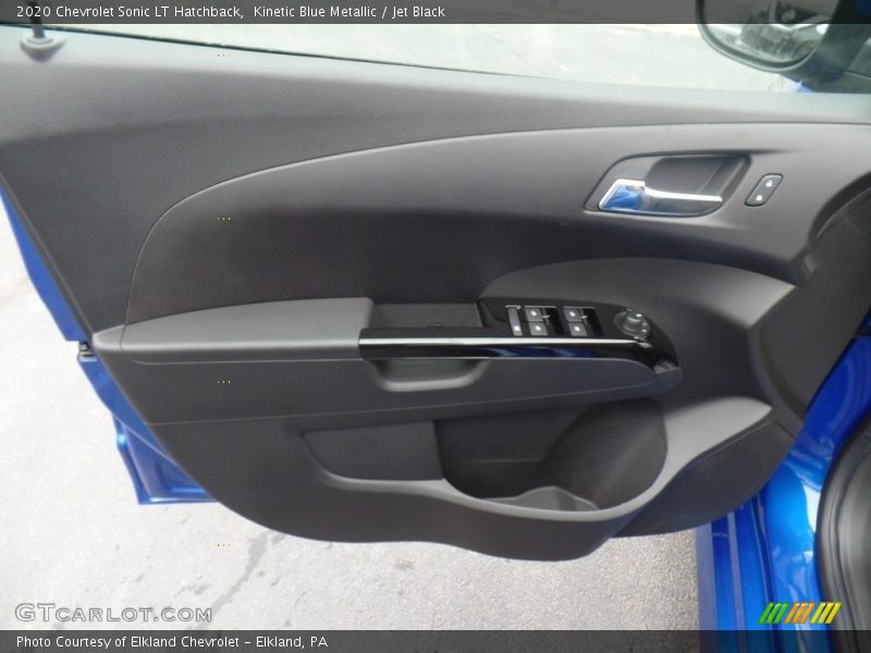 Kinetic Blue Metallic / Jet Black 2020 Chevrolet Sonic LT Hatchback