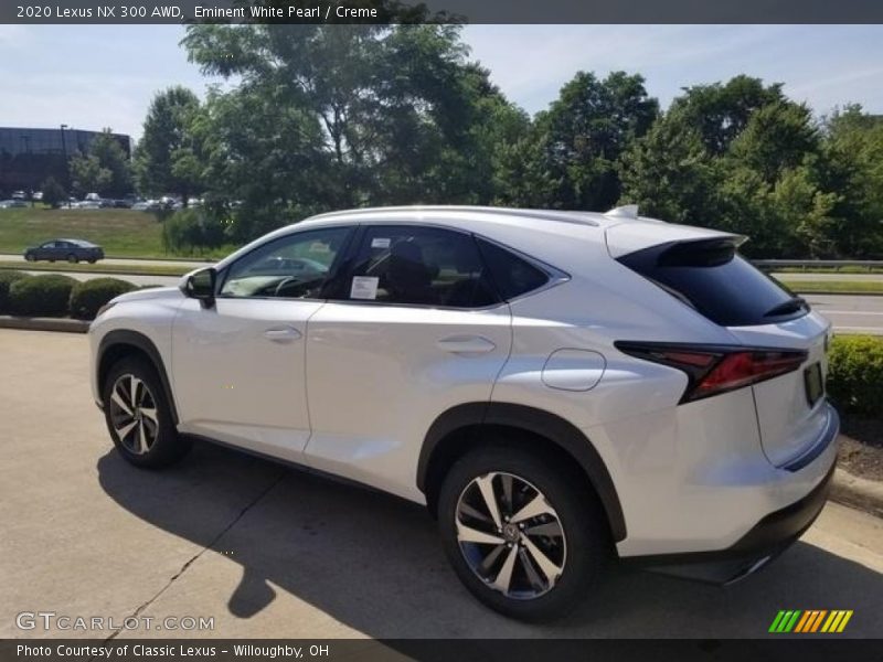 Eminent White Pearl / Creme 2020 Lexus NX 300 AWD