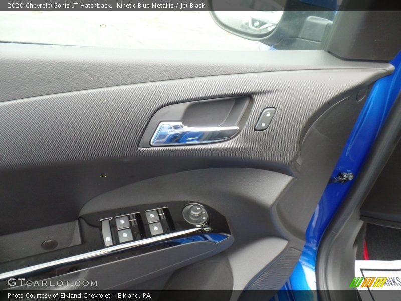 Kinetic Blue Metallic / Jet Black 2020 Chevrolet Sonic LT Hatchback