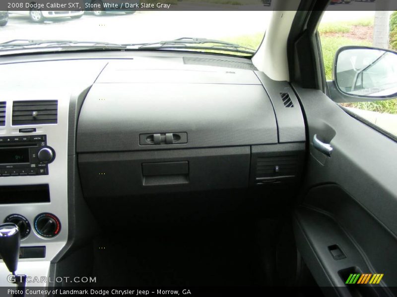 Stone White / Dark Slate Gray 2008 Dodge Caliber SXT