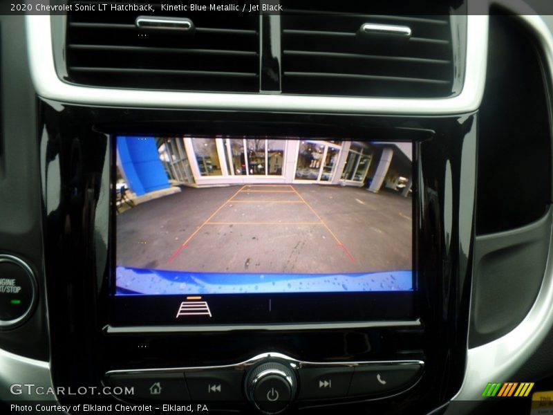 Kinetic Blue Metallic / Jet Black 2020 Chevrolet Sonic LT Hatchback