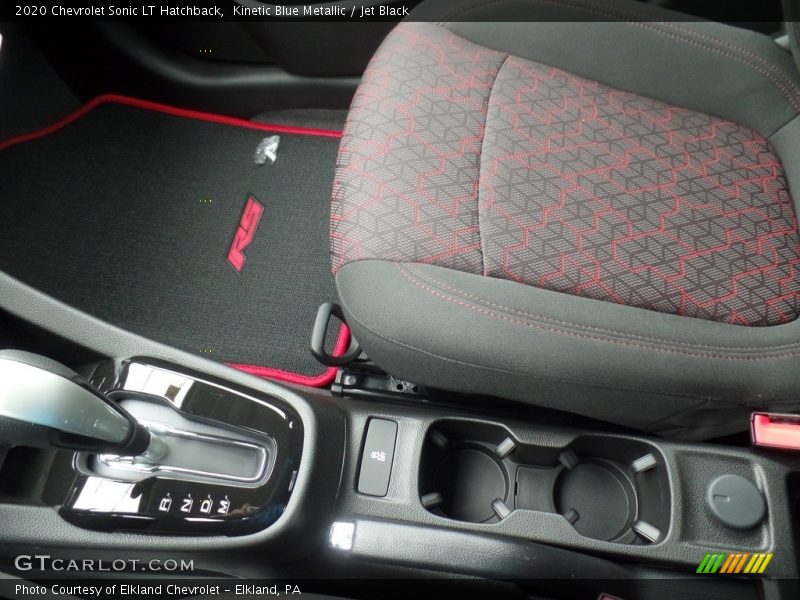 Kinetic Blue Metallic / Jet Black 2020 Chevrolet Sonic LT Hatchback