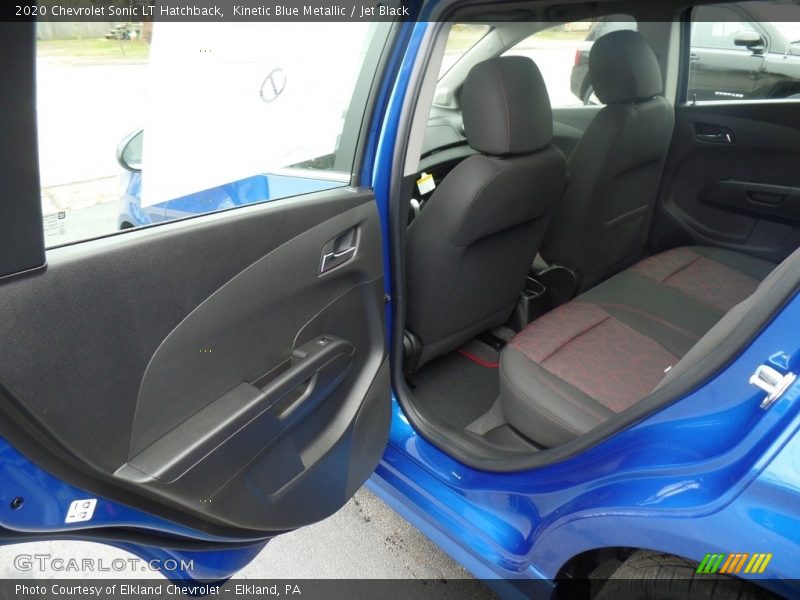 Kinetic Blue Metallic / Jet Black 2020 Chevrolet Sonic LT Hatchback