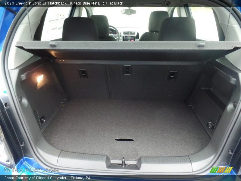 Kinetic Blue Metallic / Jet Black 2020 Chevrolet Sonic LT Hatchback