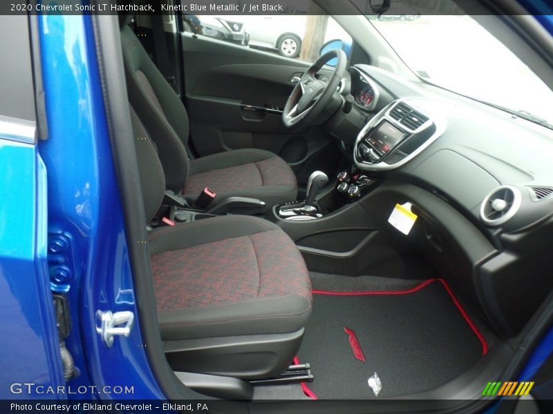Kinetic Blue Metallic / Jet Black 2020 Chevrolet Sonic LT Hatchback