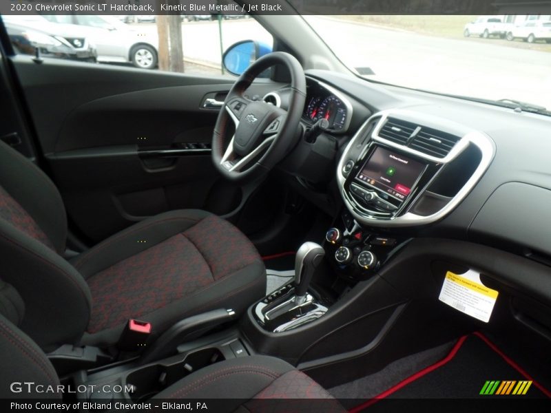 Kinetic Blue Metallic / Jet Black 2020 Chevrolet Sonic LT Hatchback