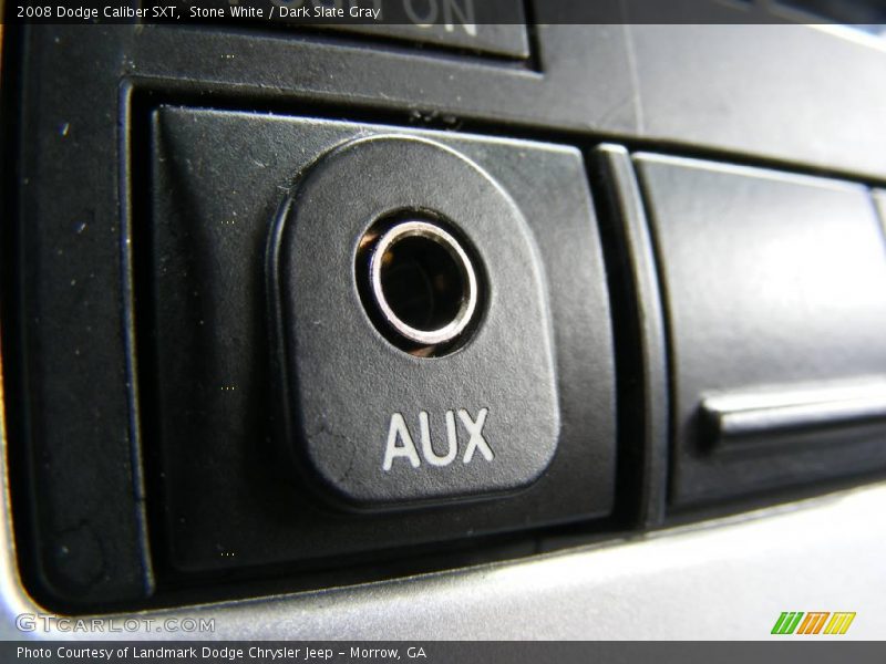 Stone White / Dark Slate Gray 2008 Dodge Caliber SXT