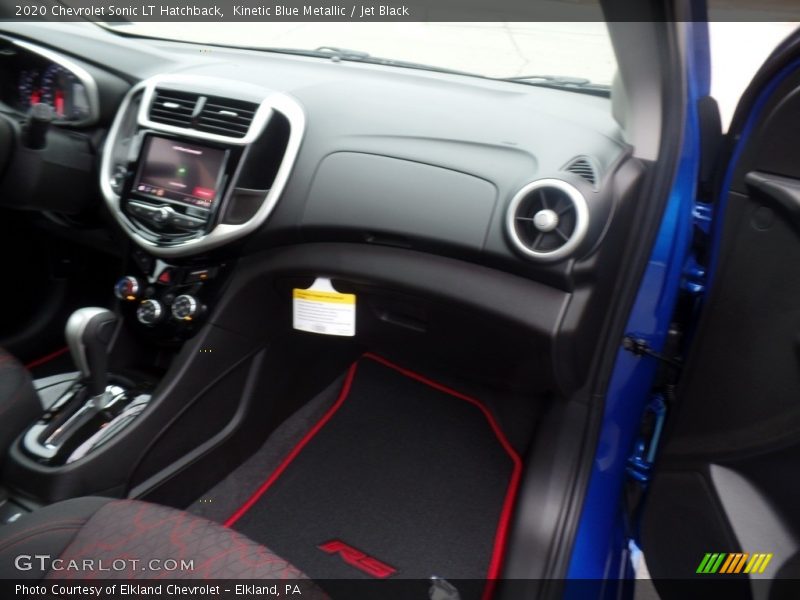 Kinetic Blue Metallic / Jet Black 2020 Chevrolet Sonic LT Hatchback