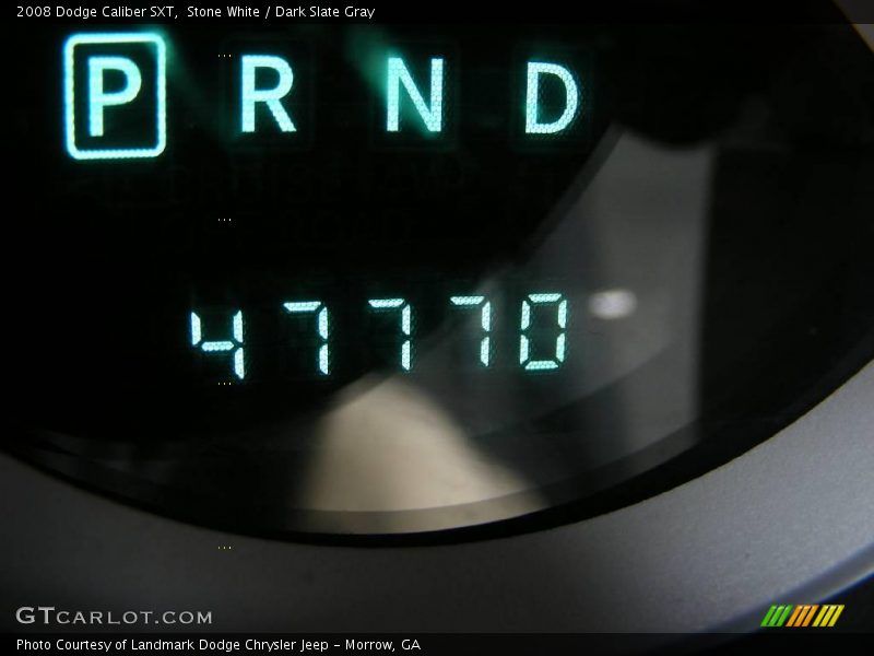 Stone White / Dark Slate Gray 2008 Dodge Caliber SXT