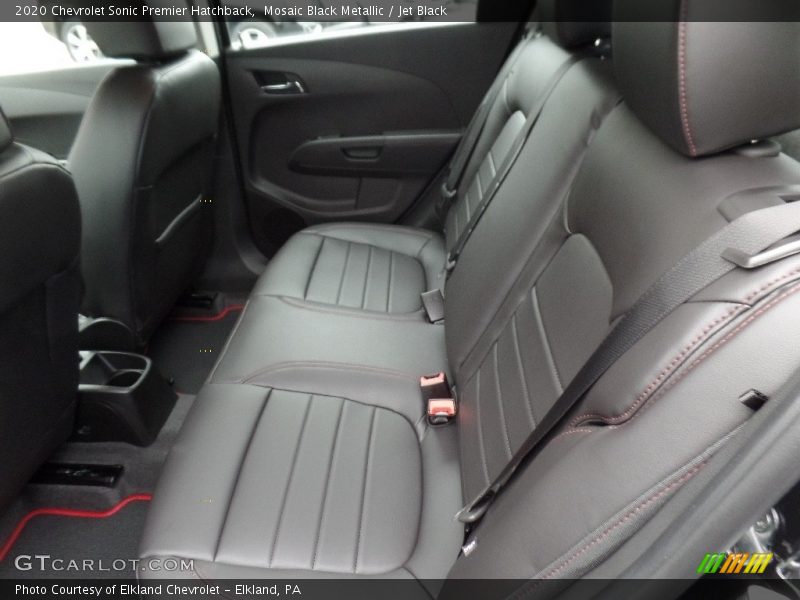 Mosaic Black Metallic / Jet Black 2020 Chevrolet Sonic Premier Hatchback