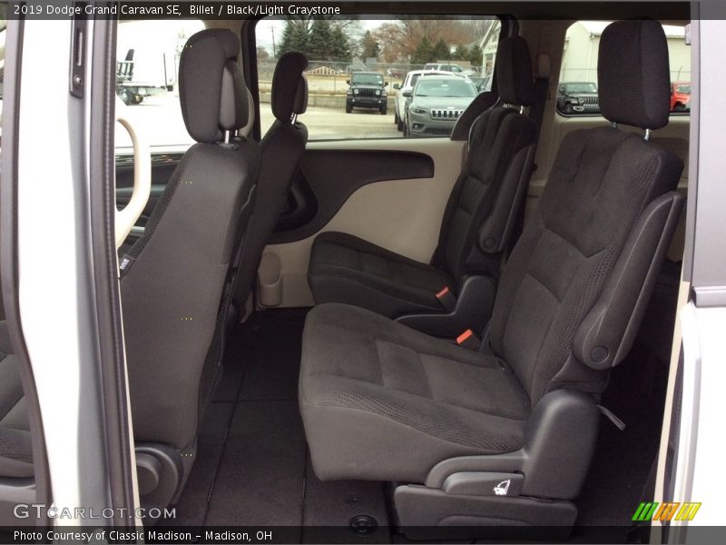 Billet / Black/Light Graystone 2019 Dodge Grand Caravan SE