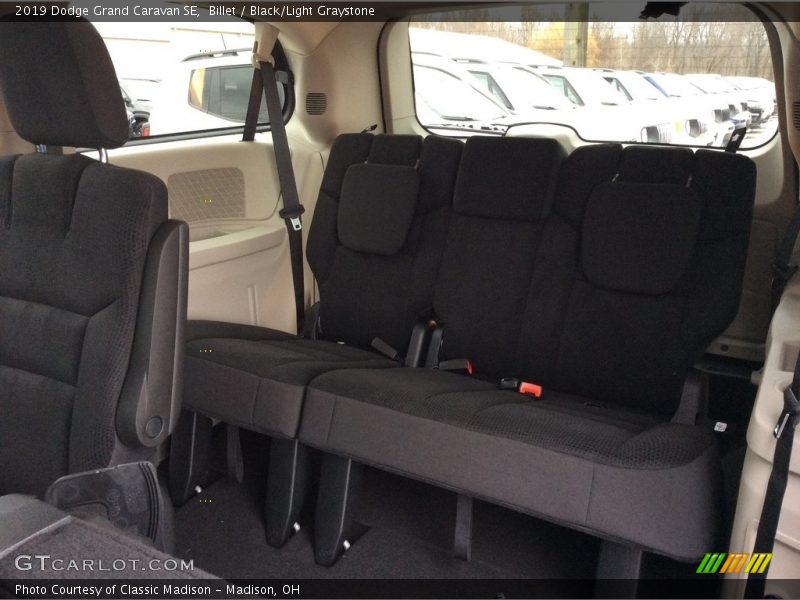 Billet / Black/Light Graystone 2019 Dodge Grand Caravan SE