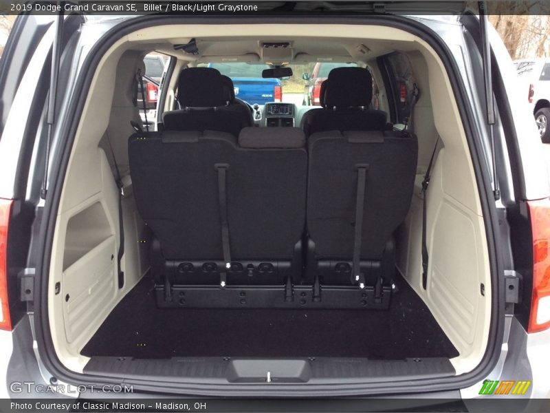 Billet / Black/Light Graystone 2019 Dodge Grand Caravan SE