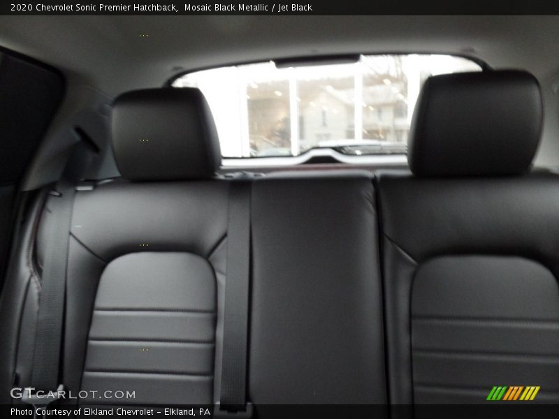 Mosaic Black Metallic / Jet Black 2020 Chevrolet Sonic Premier Hatchback