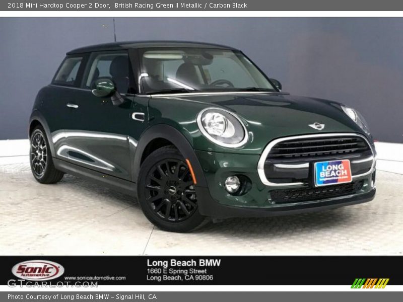 British Racing Green II Metallic / Carbon Black 2018 Mini Hardtop Cooper 2 Door